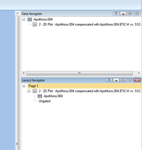 图4.20  Docked Windows Seperated by a Horizontal Splitter Bar (由水平分隔条隔开的停靠窗口)